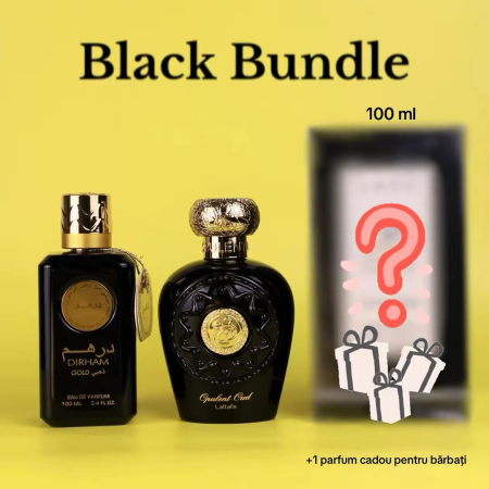 Seturi Parfumuri - BLACK BUNDLE: 3 Parfumuri: Dirham Wardi + Opulent Oud + Cadou
