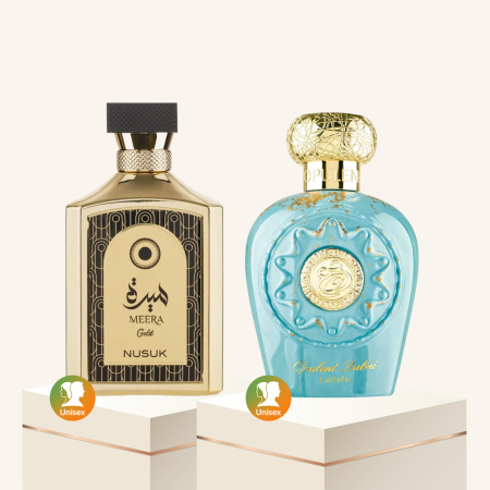 Seturi Parfumuri - Pachet 2 parfumuri arabesti Meera Gold Opulent Dubai