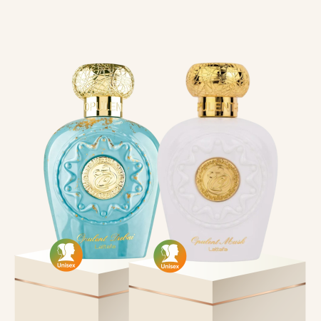 Seturi Parfumuri - Pachet 2 parfumuri arabesti Lattafa Opulent Dubai Musk