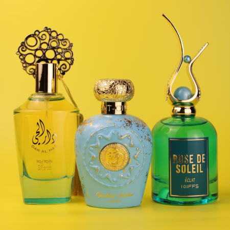 Seturi Parfumuri - Pachet 3 parfumuri arabesti Dar Al Hae Opulent Dubai Rose de Soleil