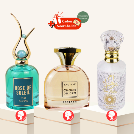 Seturi Parfumuri - Pachet 3 parfumuri arabesti Dar Al Hae Rose de Soleil Umm Zahra