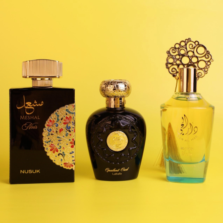 Seturi Parfumuri - Pachet Toamnă: Meshal Noir, Dar Al Hae, Opulent Oud