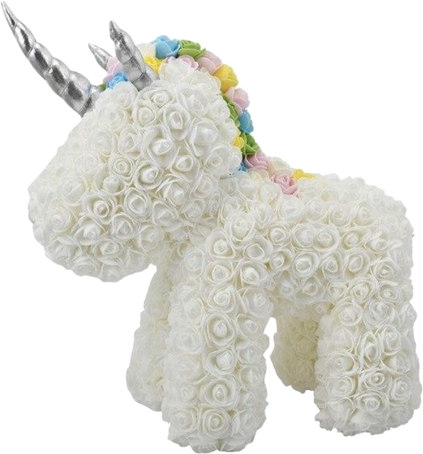 Unicorn flori spumă 25 cm [1]