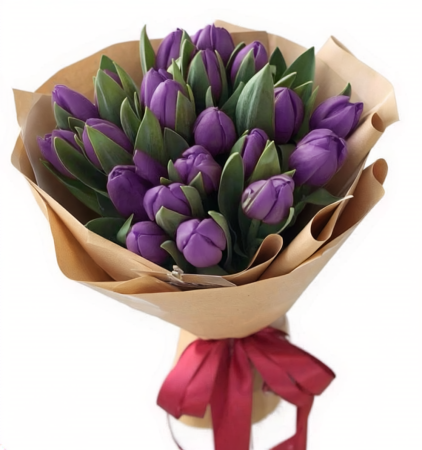 Buchete de lalele - Buchet Lalele 25 Fire