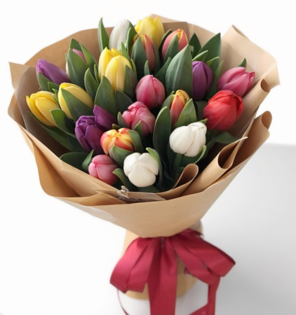 Buchete de lalele - Buchet Lalele 51 Fire