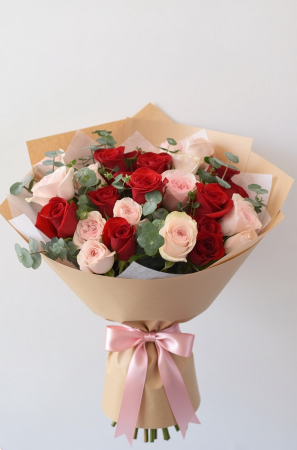 Love - Buchet 15 trandafiri