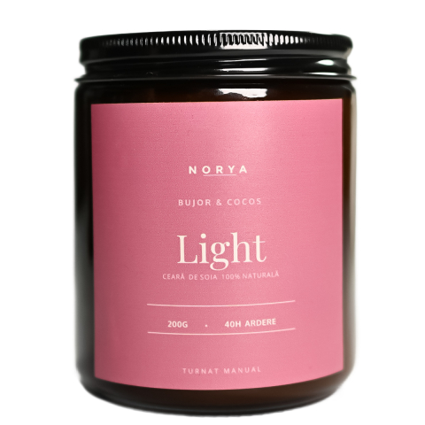 Modele Lumanari - LIGHT – Bujor & Cocos