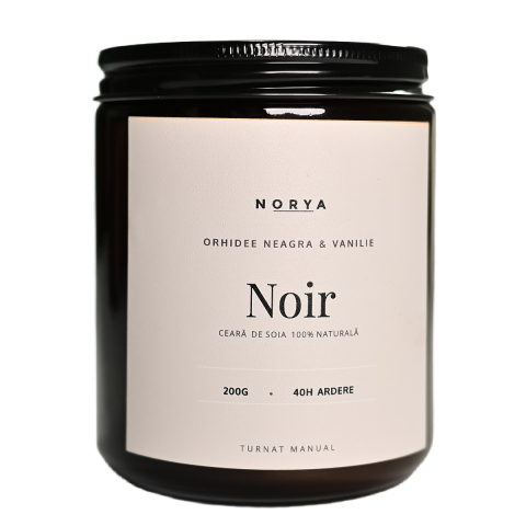 Modele Lumanari - NOIR – Orhidee Neagră & Vanilie