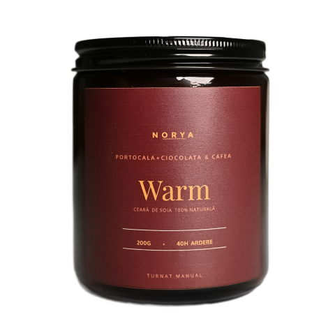 Modele Lumanari - WARM – Portocală, Ciocolată & Cafea