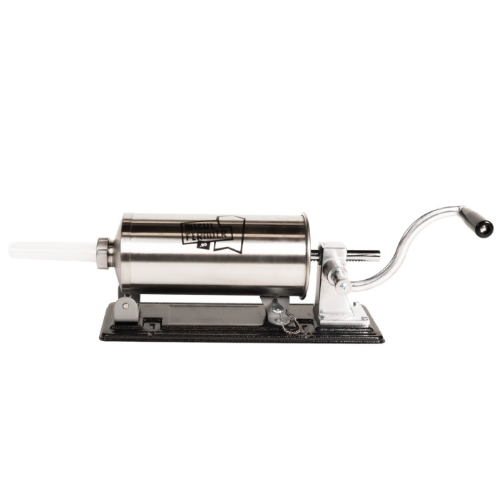 Masina de carnati Micul Fermier, 5 kg, orizontala cu 5 palnii [3]