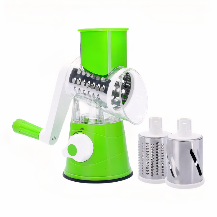 Razatoare manuala 3 in 1 pentru legume, lame interschimbabile [4]