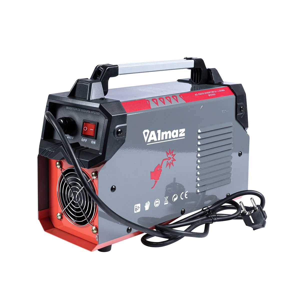 Aparat sudura Almaz, MMA, intensitate maxima 270A, afisaj digital [1]