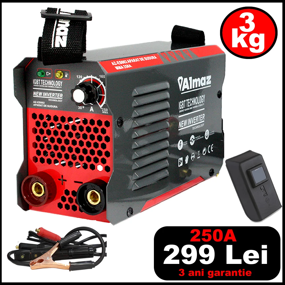 Invertoare sudura - Invertor sudura Almaz 250A AZ-ES002