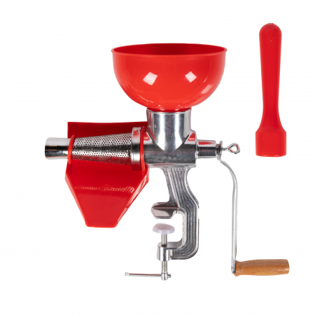 Masini tocat - Masina de tocat rosii Micul Fermier din aluminiu, cu sita