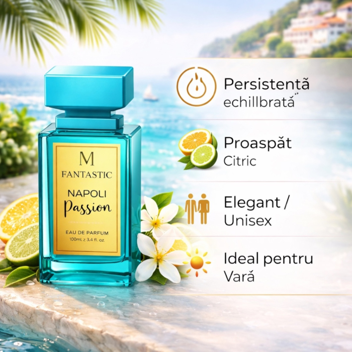 Parfum Napoli Passion – Inspirat din Neroli Portofino de la Tom Ford | Apă de Parfum 100 ml | Unisex – Montage Brands [3]