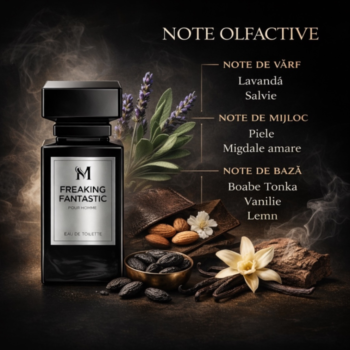 Parfum Freaking Fantastic – Inspirat din Tom Ford Fucking Fabulous | 100 ml | Pentru Bărbați – Montage Brands [3]