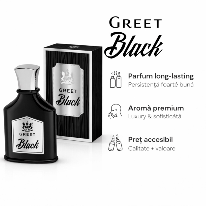 Parfum Greet Black – Inspirat din Creed Aventus | 100 ml | Pentru Bărbați – Montage Brands [4]