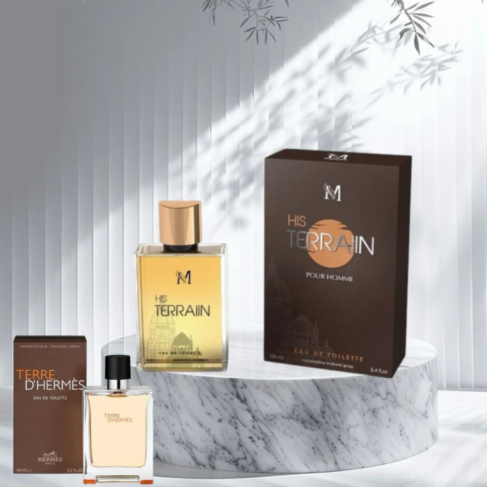His Terrain for Men 100ml - Apa Parfum, barbati [2]