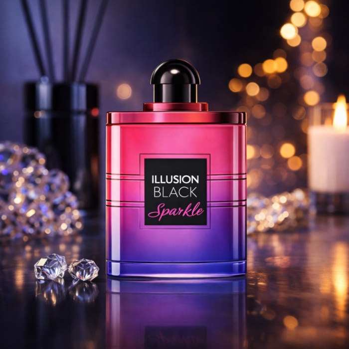 Parfum Illusion Black Sparkle – Inspirat din Black Opium Neon | Apă de Parfum 100 ml | Unisex | Montage Brands [5]