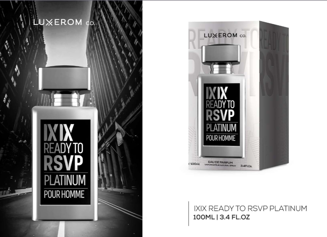 Ixix Ready To Rsvp Platinum 100ml- Apa de  Parfum,barbati - Inspirat din 212 Men de la Carolina Herrera [3]