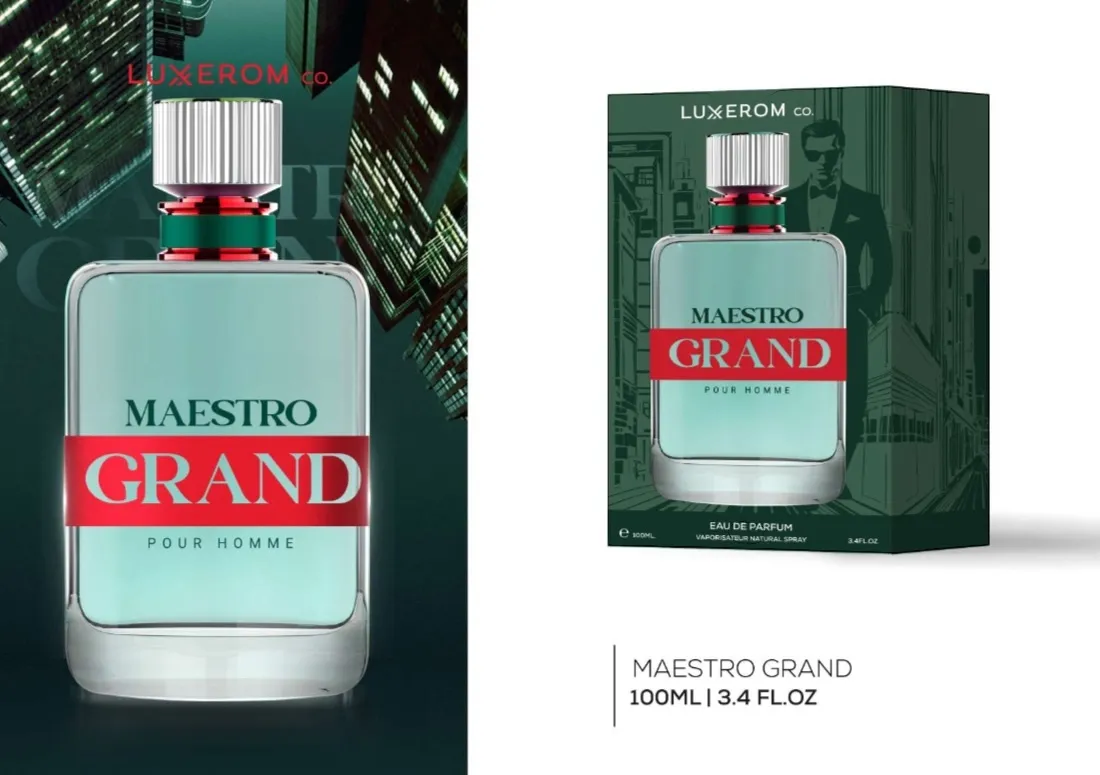 Maestro Grand 100 ml - Luxerom Apa Parfum, barbati [2]