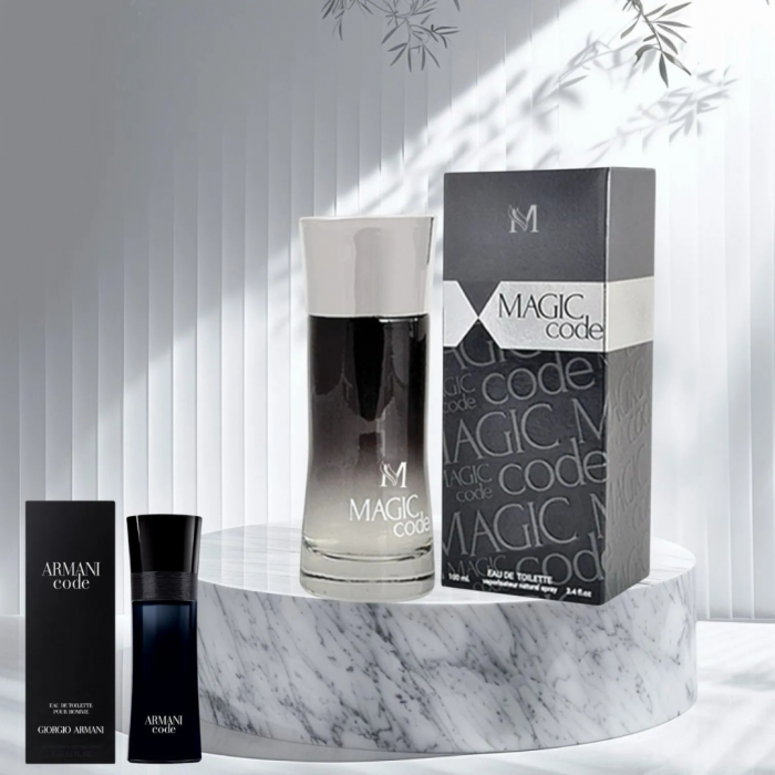 Magic Code for Men 100ml - Apa Parfum, barbati [2]