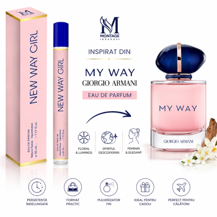 New Way Girl – Parfum Inspirat din My Way Eau de Parfum | Montage Brands 35 ml [3]