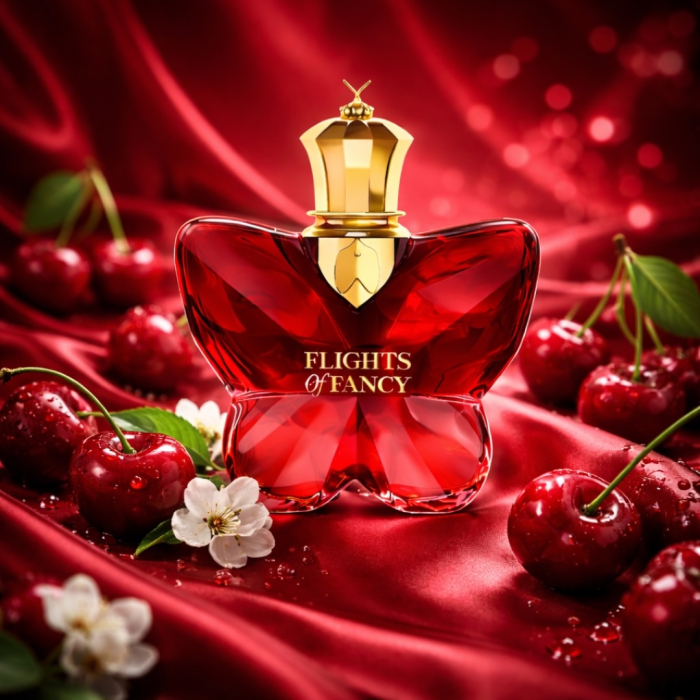 Parfum femei cireșe dulce și persistent Flights of Fancy Scarlet Cherry Eau de Parfum 100 ml – inspirat din Bvlgari Allegra Baciami – Montage Brands [5]