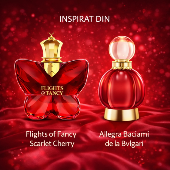 Parfum femei cireșe dulce și persistent Flights of Fancy Scarlet Cherry Eau de Parfum 100 ml – inspirat din Bvlgari Allegra Baciami – Montage Brands [2]