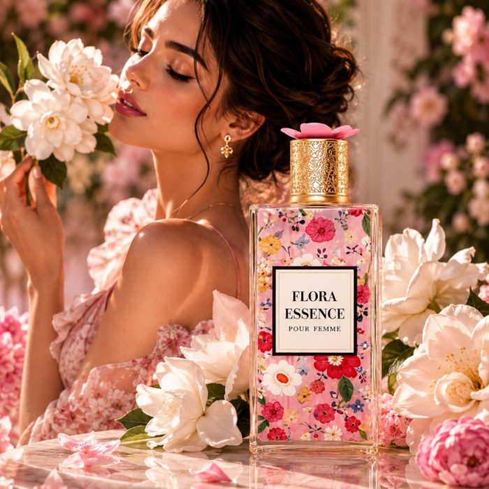 Parfum Femei Flora Essence 100 ml – Dulce Floral Seducător Inspirat din Gucci Flora Gorgeous Gardenia [4]