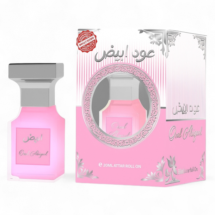 Parfum Oriental fara Alcool - Extract Concentrat pe Baza de Ulei, 20ml Roll-on-Oud Abiyad [1]