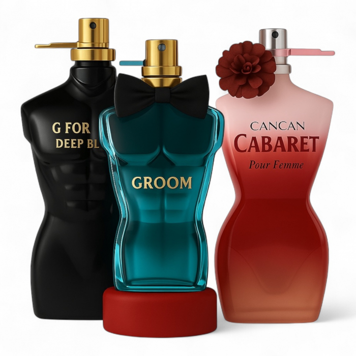 Set 3 Parfumuri Inspirate Jean Paul Gaultier – 2 Masculine si 1 Feminin [1]
