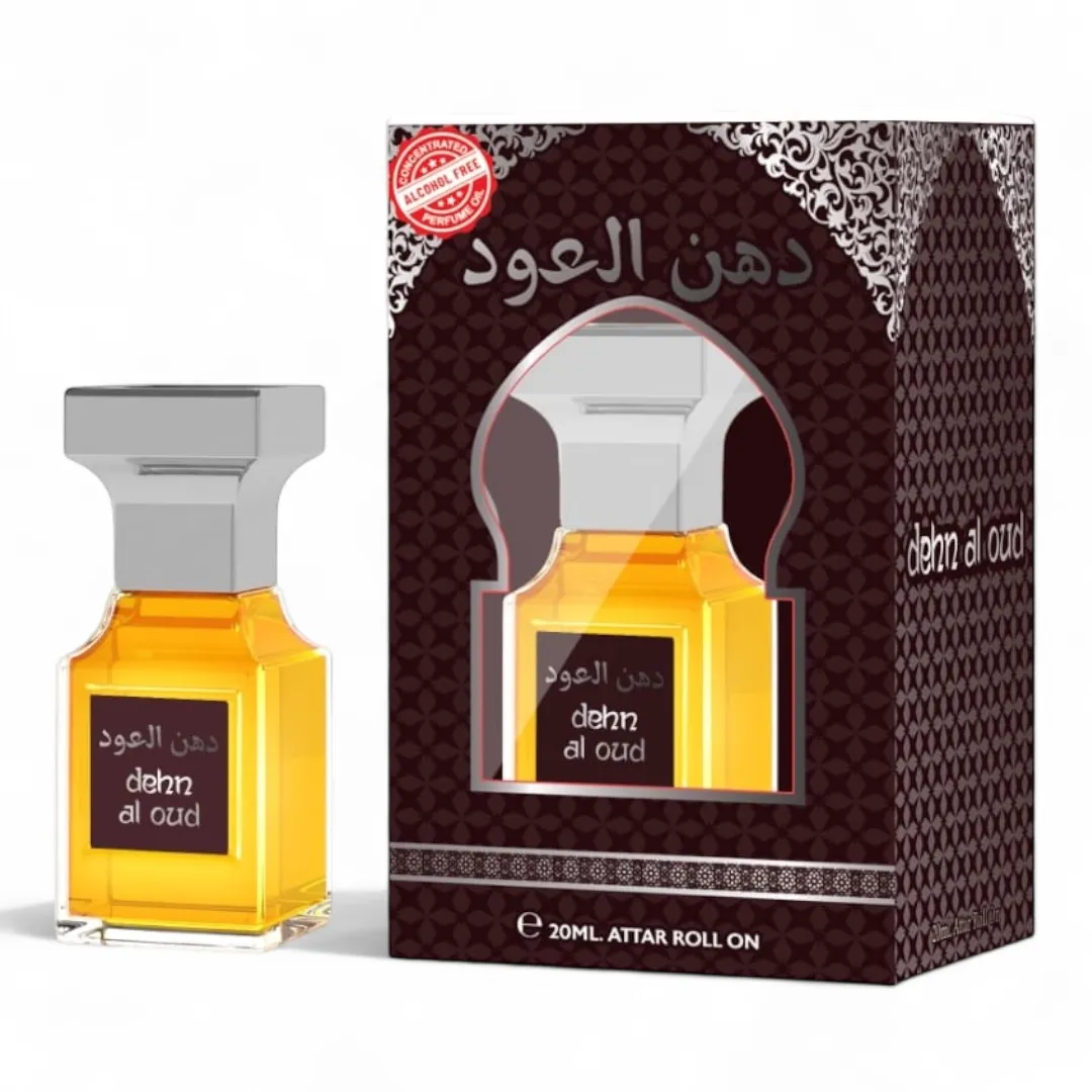 Set 3 Parfumuri Orientale, fără Alcool – Extracte Concentrate pe Bază de Ulei 20 ml Roll-on – Oud Abiyad, Dehn Al Oud, Pure Musk [3]