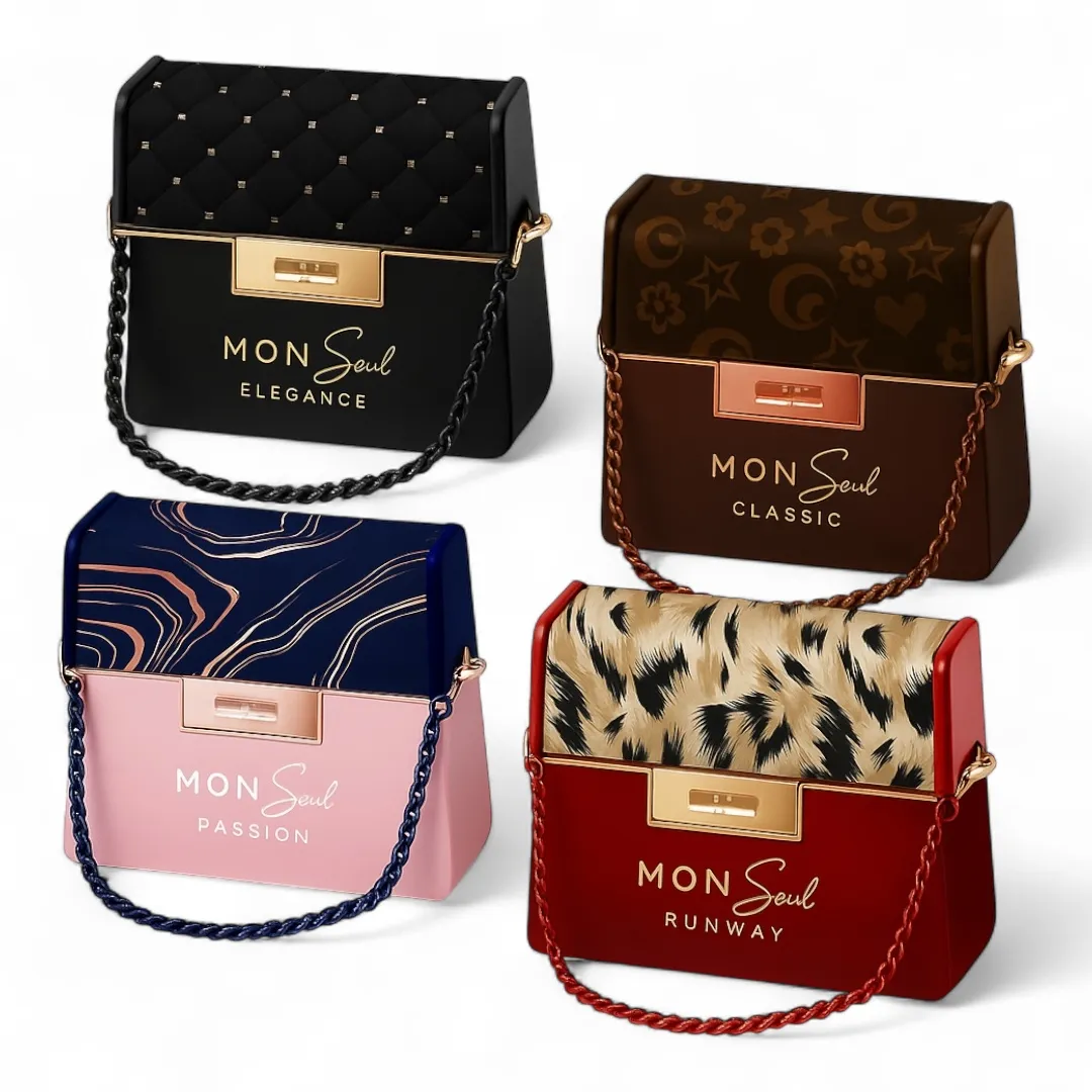 Set 4 Parfumuri Dama 100ml - Colectia  Mon Seul - Elegance, Classic, Passion, Runway [1]