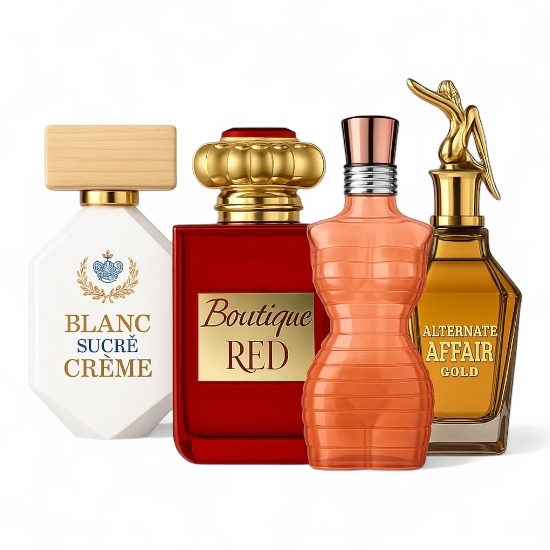 Set 4 Parfumuri de dama 100ml – Lux, Rafinament si Eleganta [1]