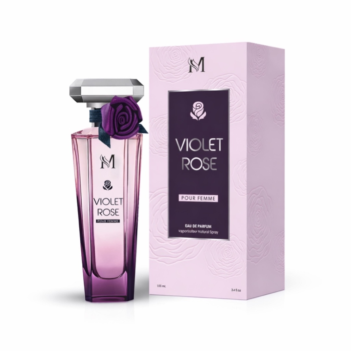 Set 4 Parfumuri Elegante – Velvet Orchid, Violet Rose, Top Town, G for Men Intense – 100 ml [7]