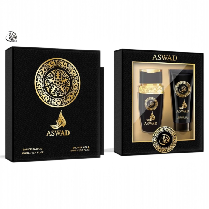 Set Cadou ASWAD – Apă de Parfum 100ml + Shower Gel 150ml | Parfum Oriental Intens pentru Bărbați [3]