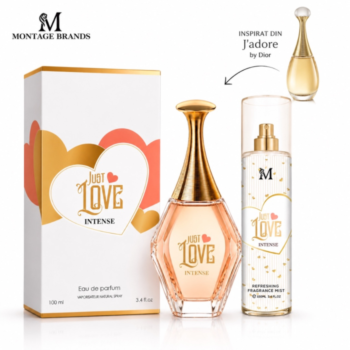 Set Cadou Just Love Intense – Parfum 100 ml + Body Mist 100 ml | Inspirat din J’adore de la Dior [3]