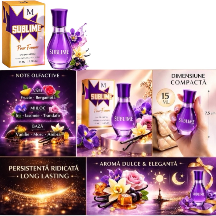 Sublime Pour Femme 15 ml – Apă de Parfum pentru Femei | Inspirat din Alien Thierry Mugler [2]