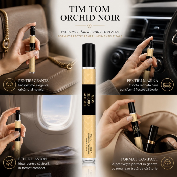 Tim Tom Orchid Noir – Inspirat din Black Orchid de la Tom Ford | 35 ml | Pentru bărbați – Montage Brands [4]