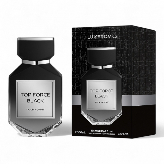 Top Force Black 100ml - Luxerom Parfum, barbati [1]