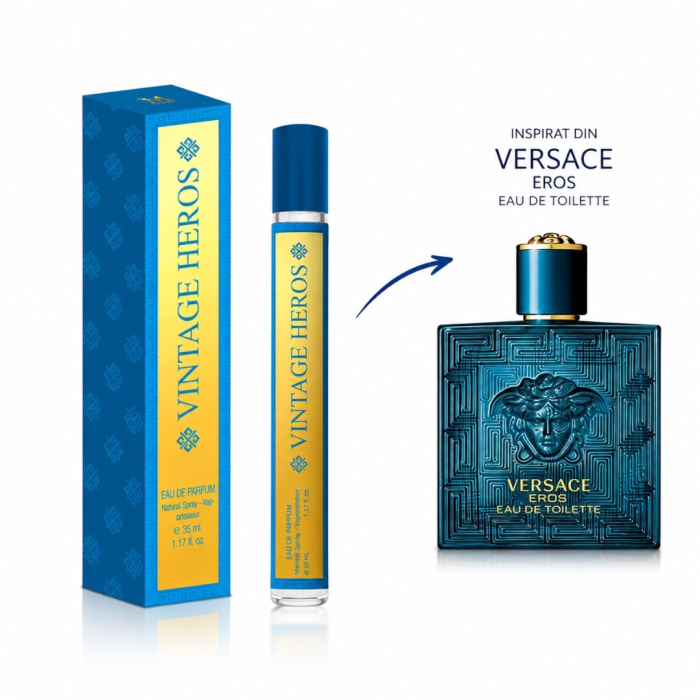 Vintage Heros – Parfum Inspirat din Versace Eros | Montage Brands 35 ml [2]