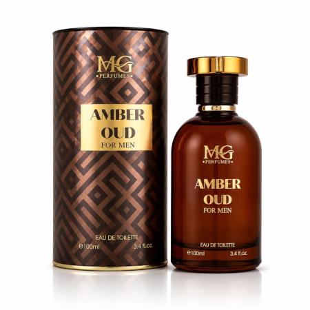 Parfumuri Barbati - Amber Oud for Men – Inspirat din Louis Vuitton Ombre Nomade | 100 ml | Pentru bărbați – MG Perfumes