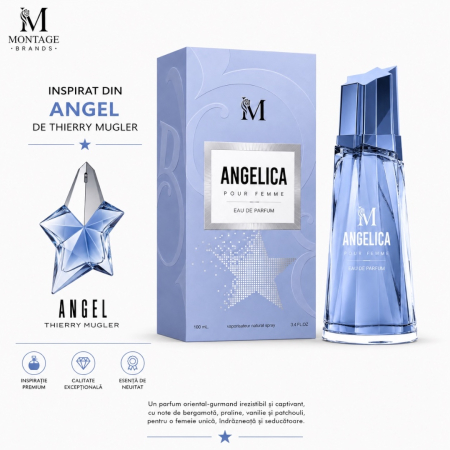 Angelica – Inspirat din Angel by Thierry Mugler | 100 ml | Pentru femei – Montage Brands [1]