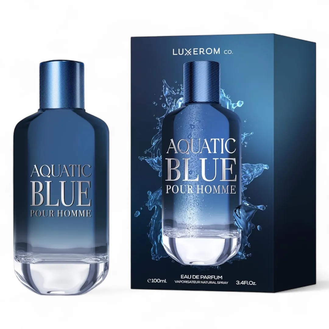 Tipuri de Parfum - Aquatic Blue 100 ml - Luxerom Apa Parfum, barbati