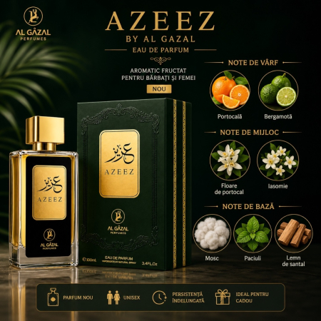 Azeez by Al Gazal – Apă de Parfum 100 ml Unisex [1]