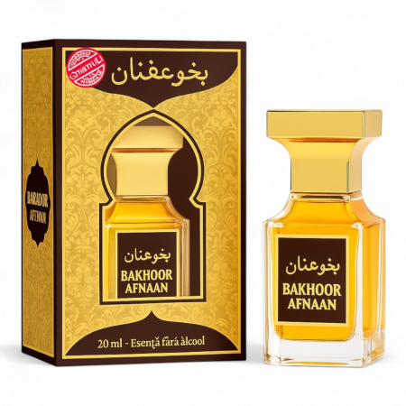 Tipuri de Parfum - Bakhoor Afnaan 20ml - Esenta fara alcool, unisex