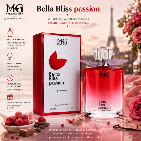 Bella Bliss Passion – Inspirat din La Vie Est Belle Intensément | 100 ml | Pentru femei – MG Perfumes [2]