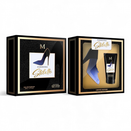 Seturi Cadou - Caseta cadou parfum + crema pentru femei,Ferrera Stiletto