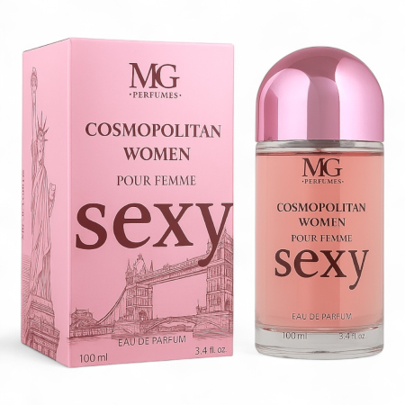 Parfumuri Femei - Cosmopolitan Women Sexy Pour Femme 100 ml – Eau de Parfum | Inspirat din 212 Sexy Women